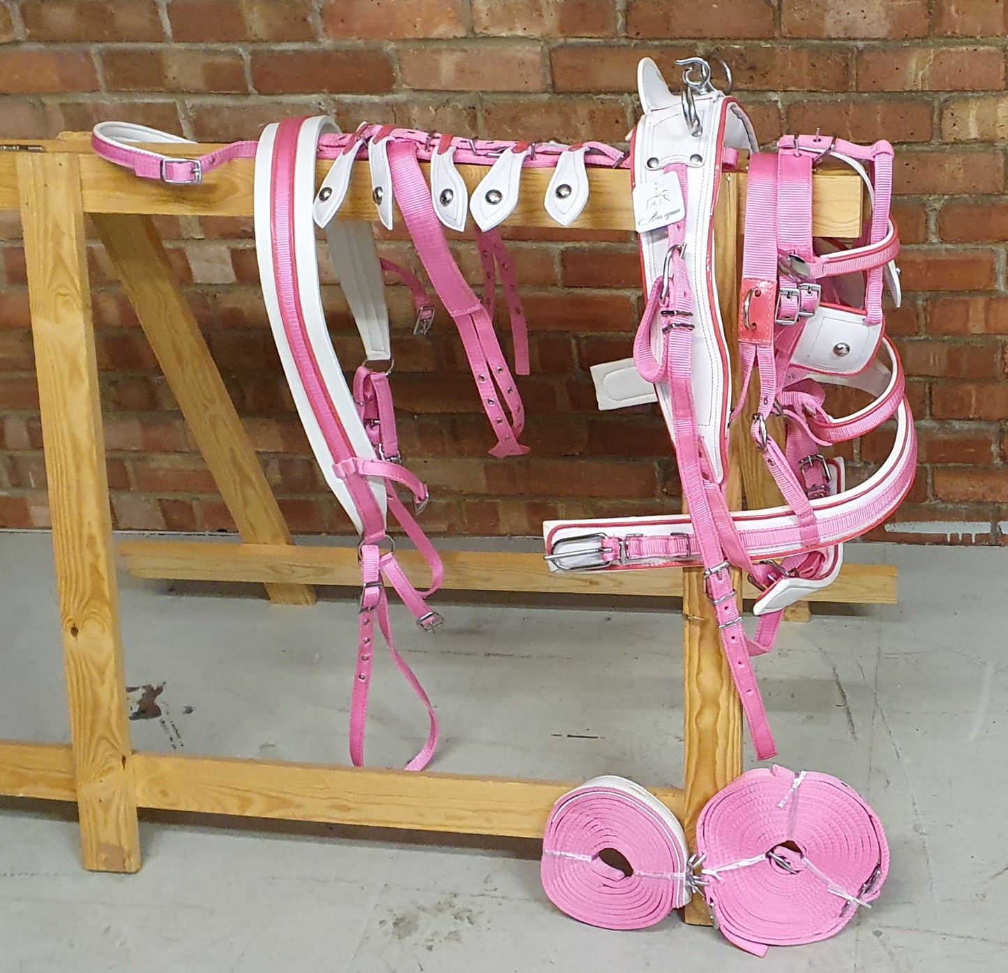 Pink_Nylon_Driving_Harness