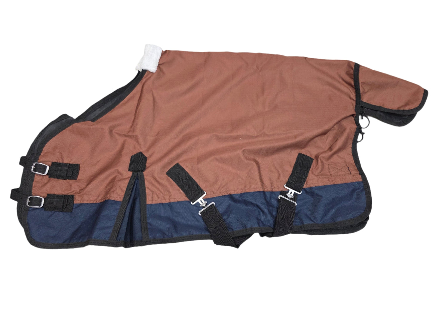 Premium Quality Light Weight Turnout Rug Rain Sheet Fully Water Proof Brown