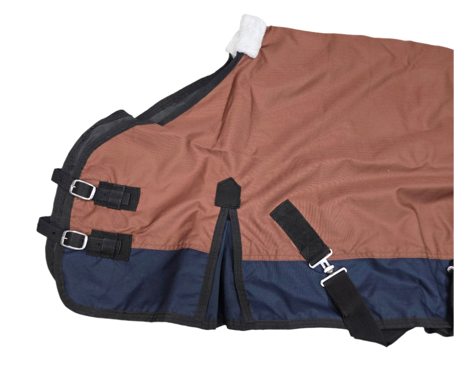 Premium Quality Light Weight Turnout Rug Rain Sheet Fully Water Proof Brown