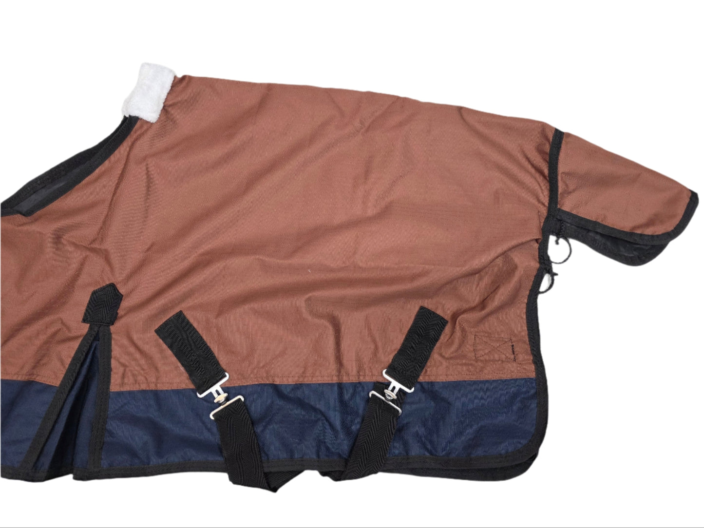 Premium Quality Light Weight Turnout Rug Rain Sheet Fully Water Proof Brown