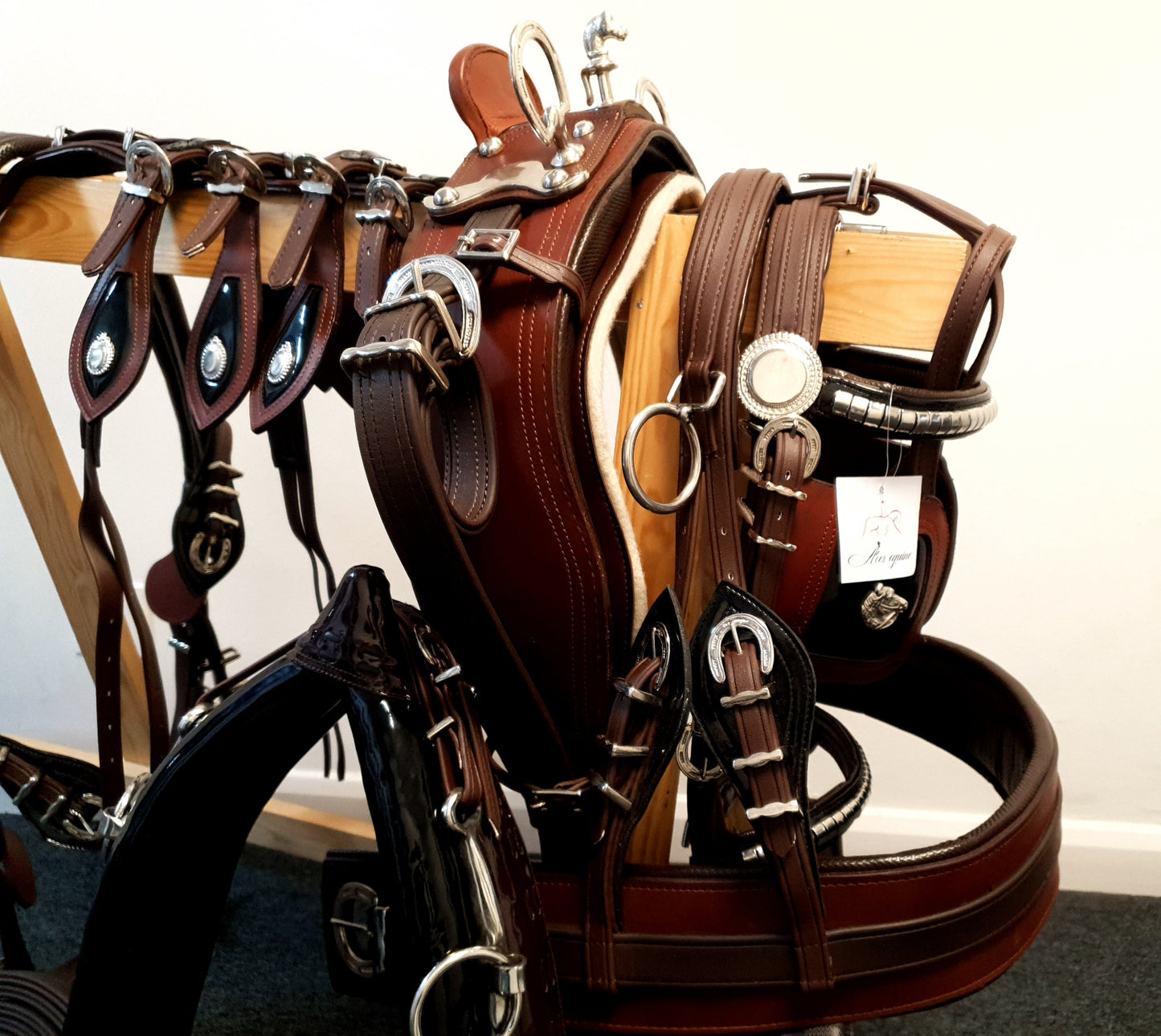 Trade Breeching Harness Brown and Black