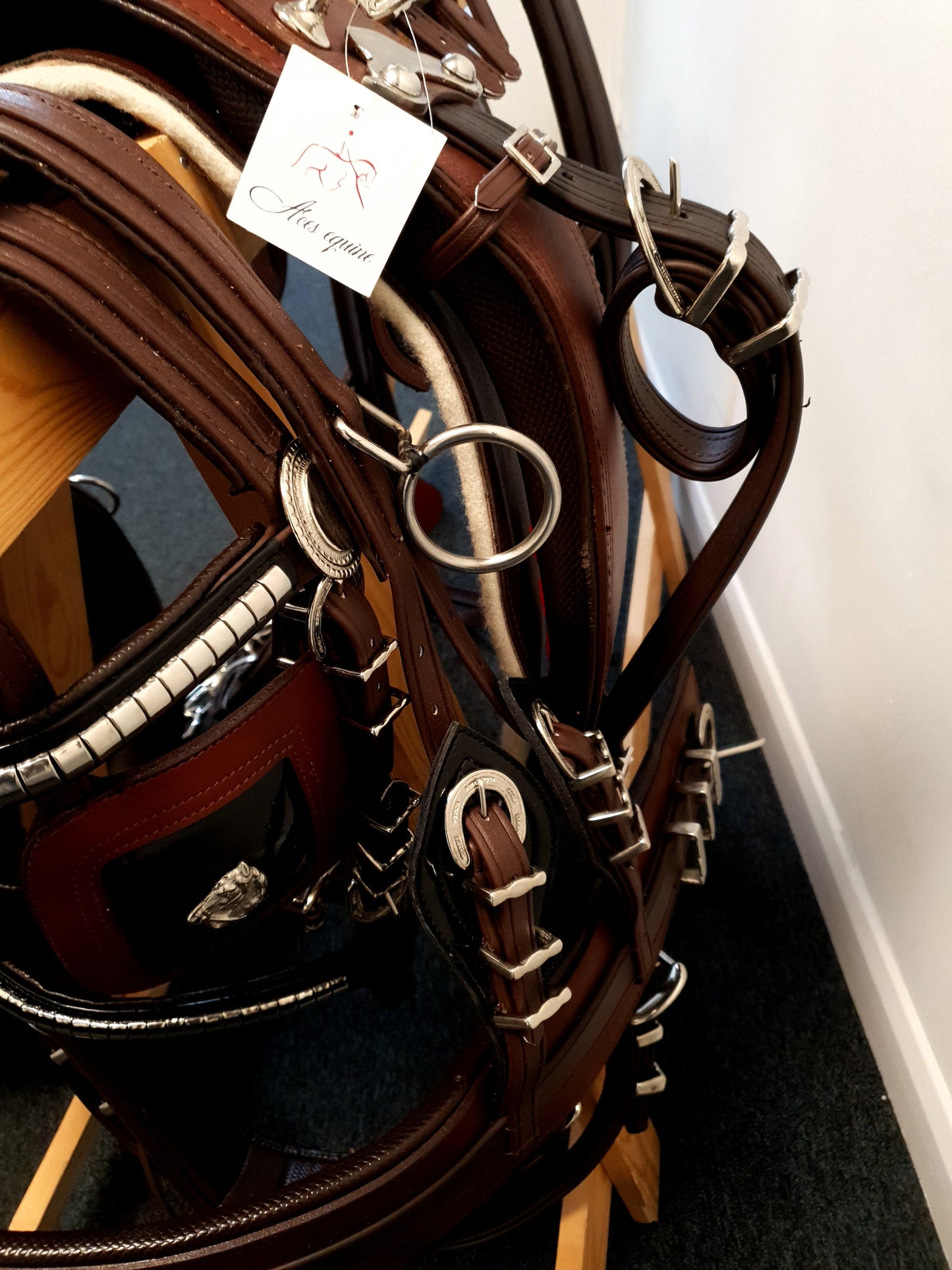 Trade Breeching Harness Brown and Black