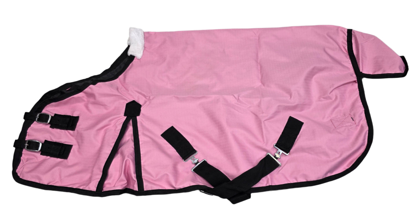 Turn Out Rug Rain Sheet Water Proof Pink Colour