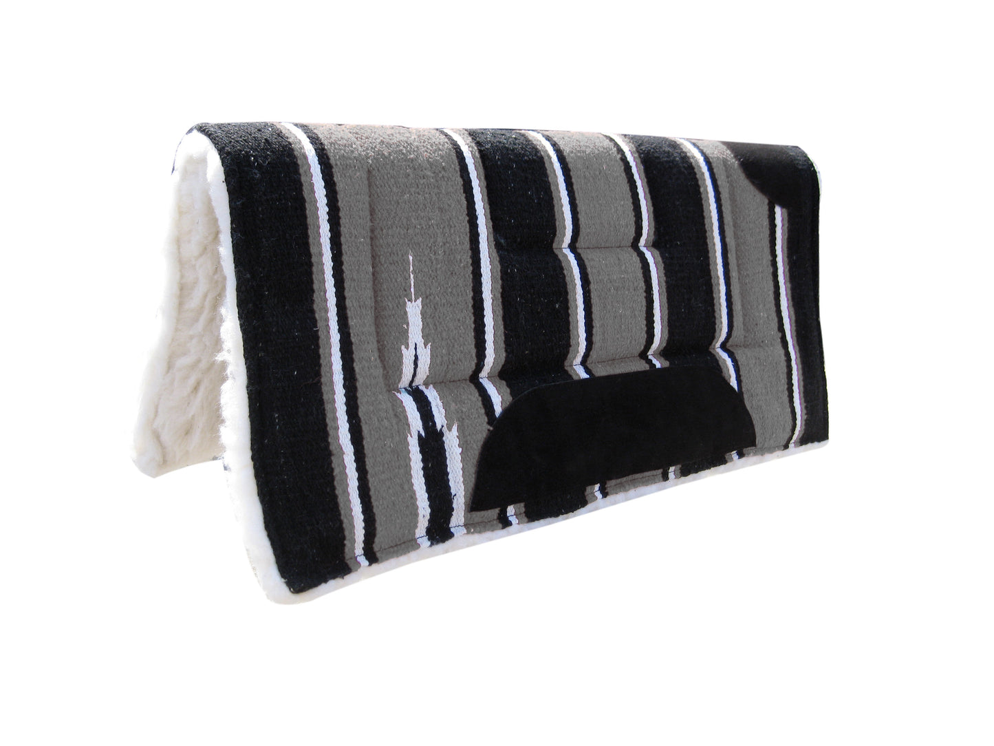 Western Saddle Pad Numnah Grey