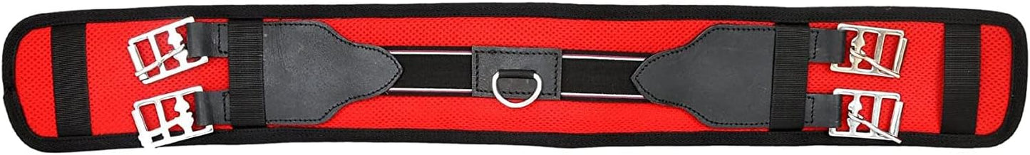 Synthetic Freemax Horse Treeless Saddle Red