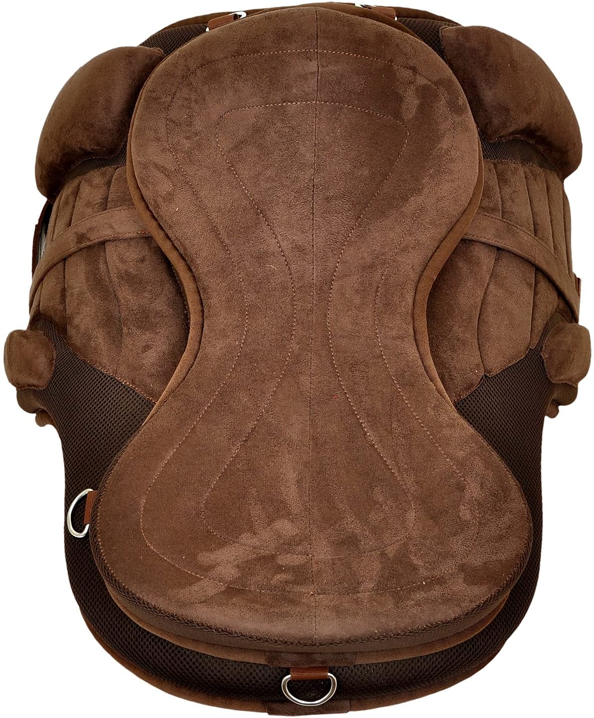 Synthetic Freemax Horse Treeless Saddle Brown