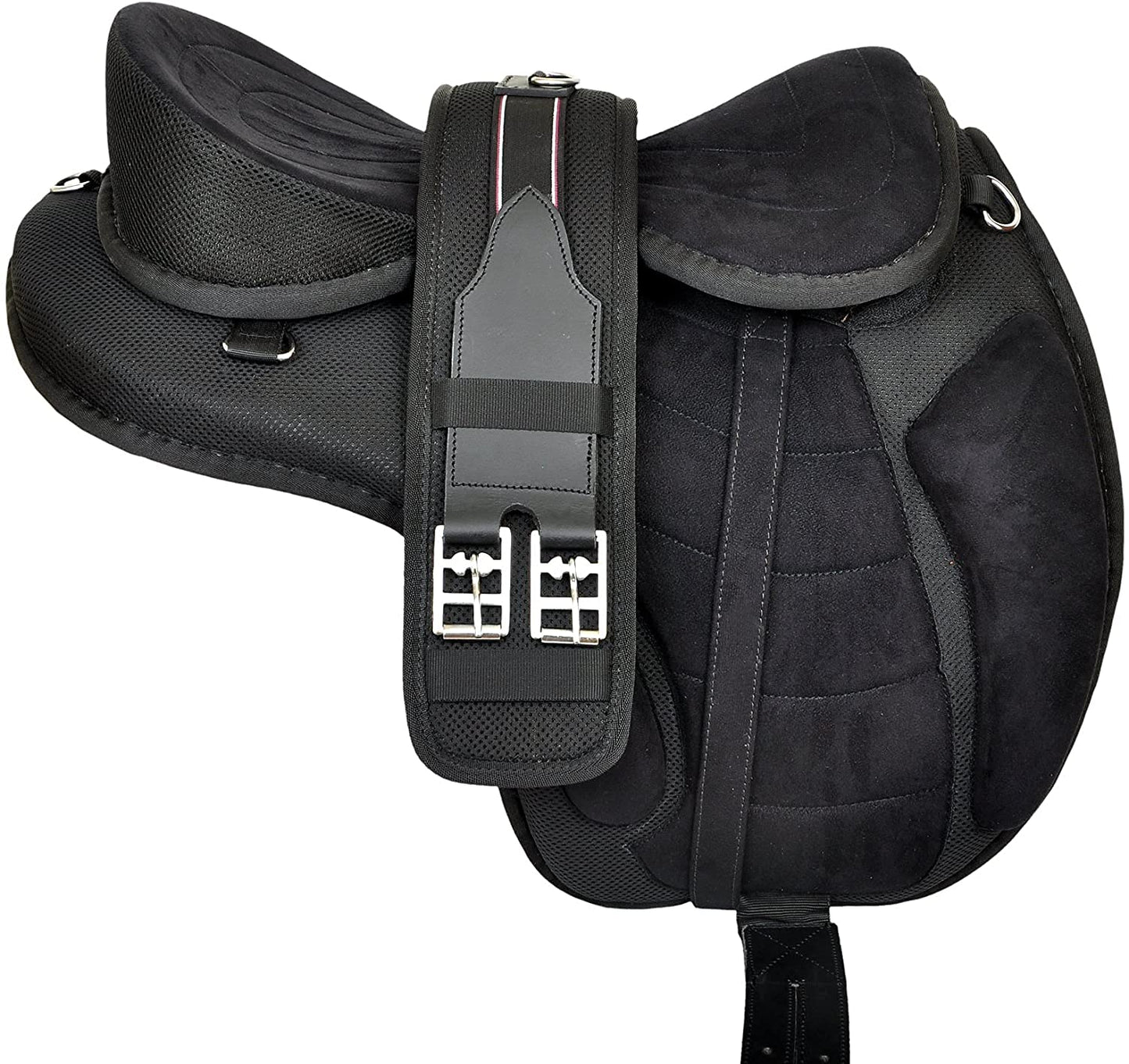 Synthetic Freemax Horse Treeless Saddle Black