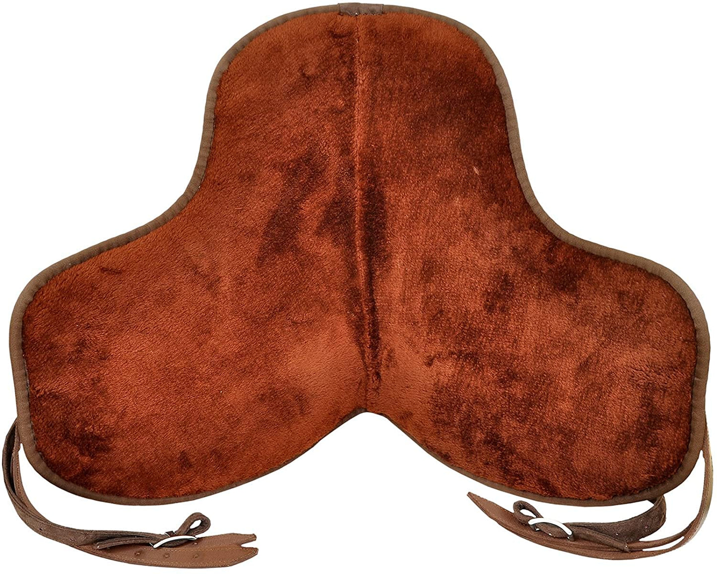 Synthetic Freemax Horse Treeless Saddle Brown