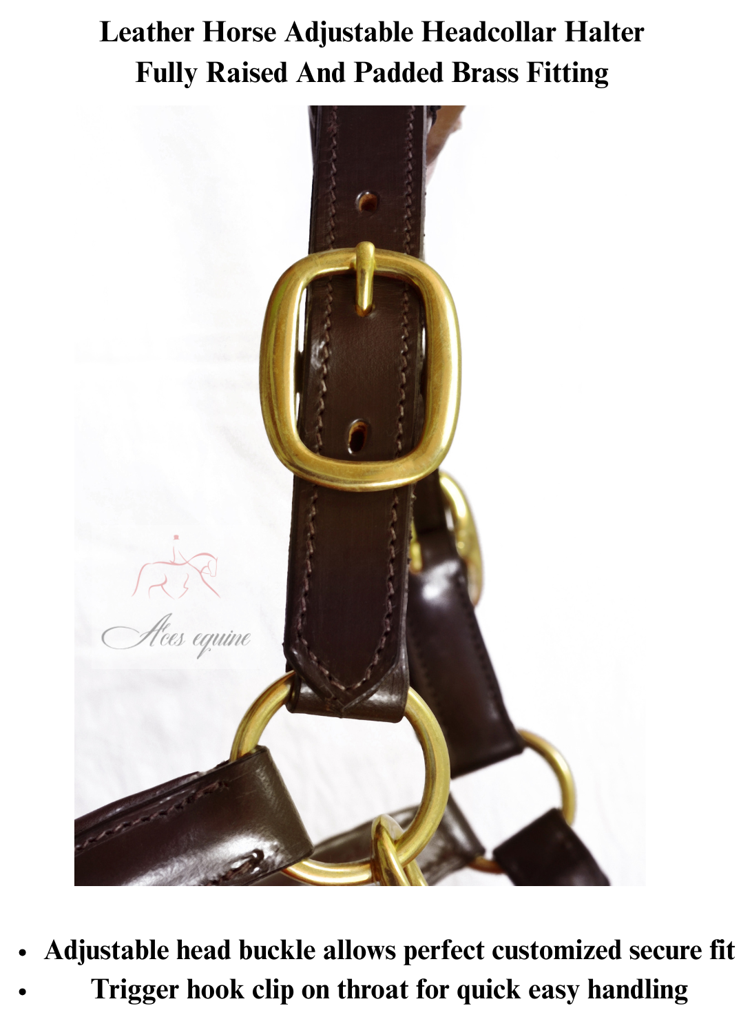 Aces_Equine_LEATHER_HORSE_ADJUSTABLE_HEADCOLLAR_HALTER_FULLY_RAISED_AND_PADDED_BRASS_FITTING_BROWN_3