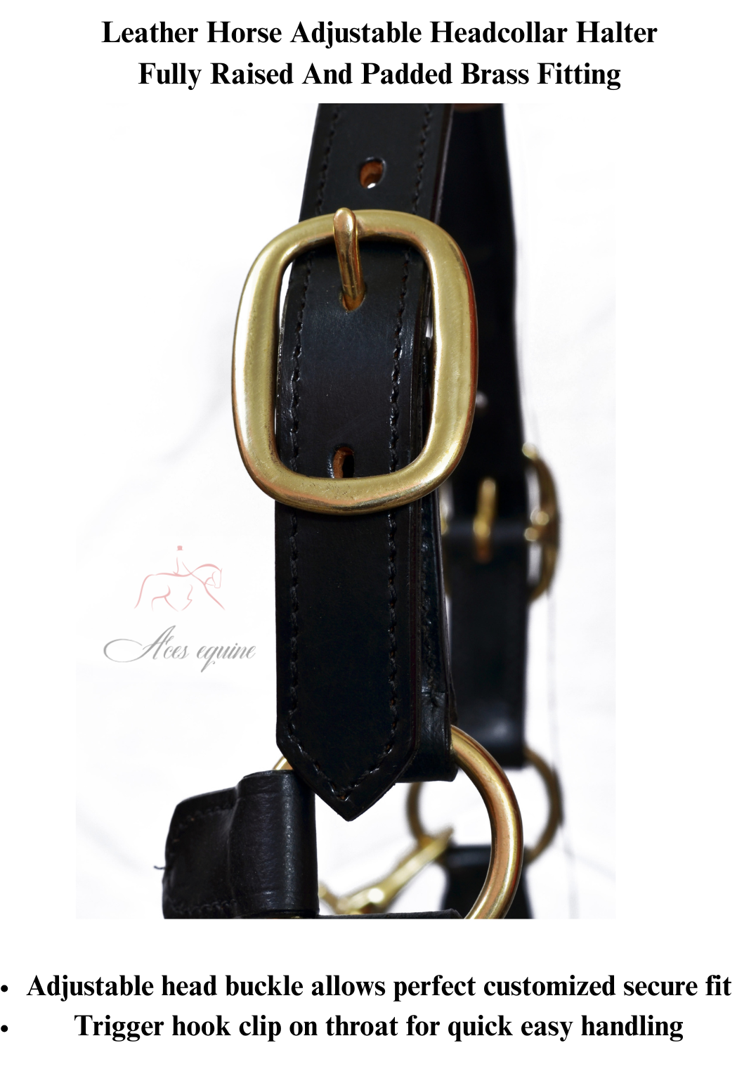 Aces_Equine_LEATHER_HORSE_ADJUSTABLE_HEADCOLLAR_HALTER_FULLY_RAISED_AND_PADDED_BRASS_FITTING_Black_1