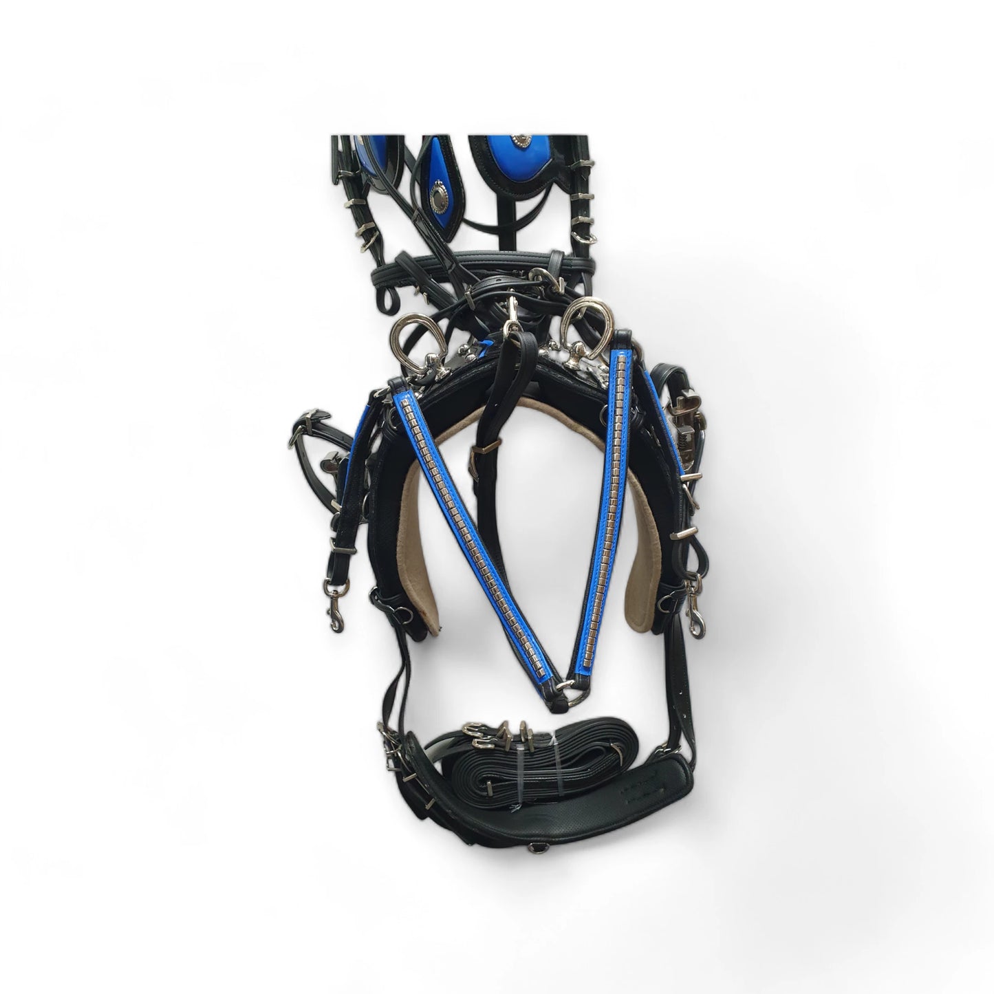 Quick Hitch Harness Light Trade set Black and Blue Colour