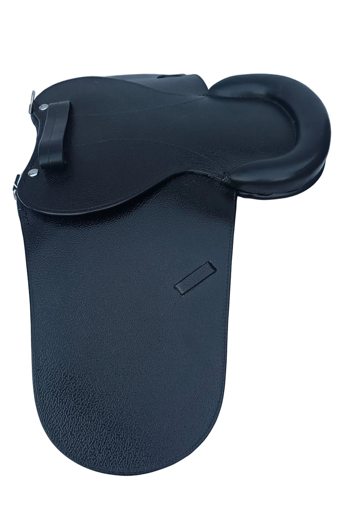 Leather Halfgrain Saddle Black