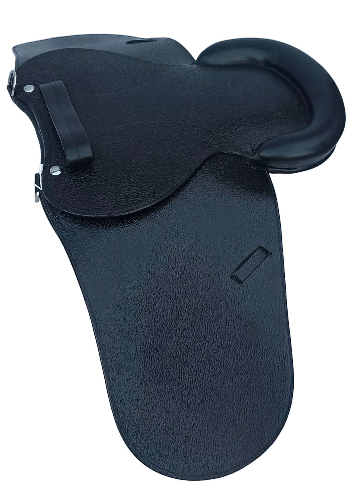 Leather Halfgrain Saddle Black