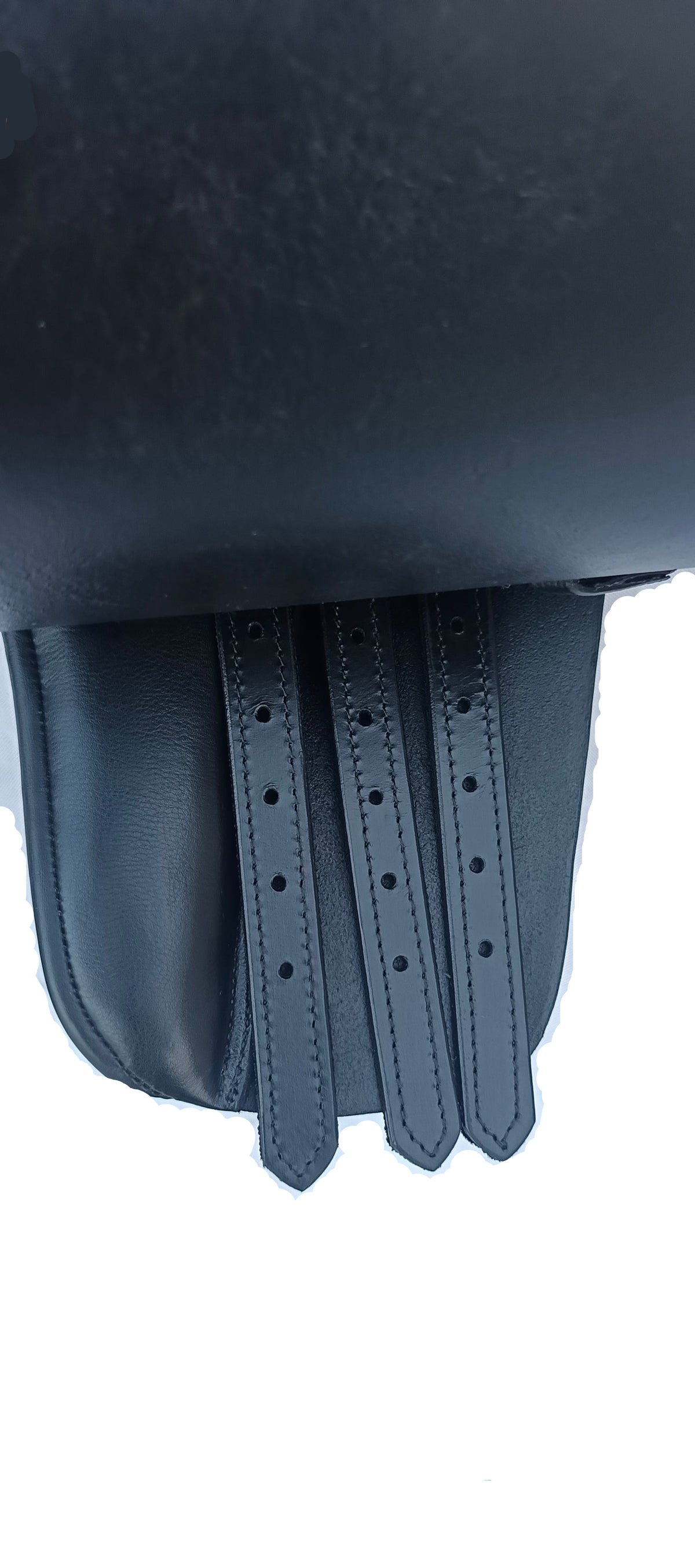 Leather Halfgrain Saddle Black