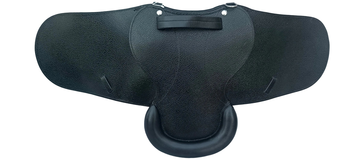Leather Halfgrain Saddle Black