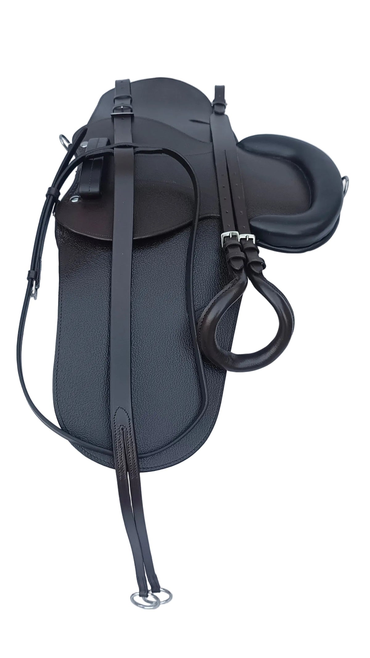 Leather Halfgrain Saddle Brown