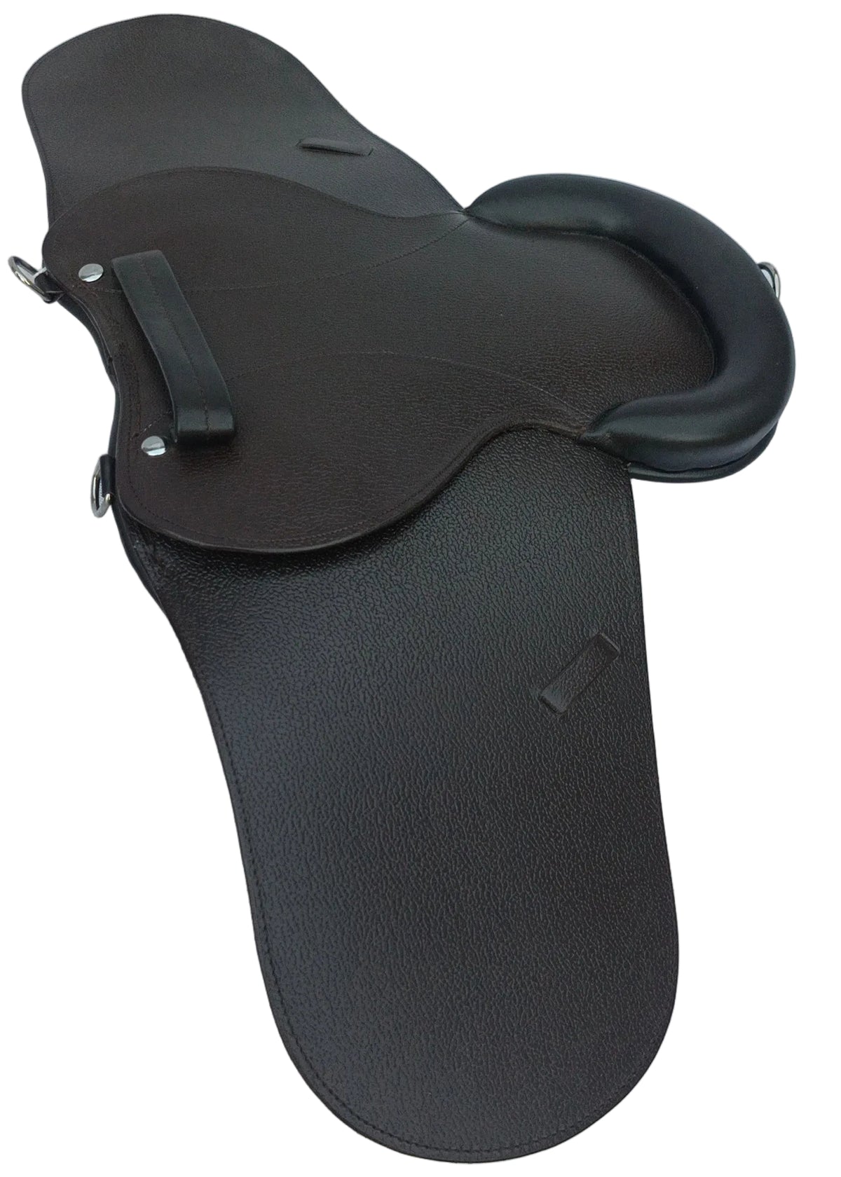 Leather Halfgrain Saddle Brown