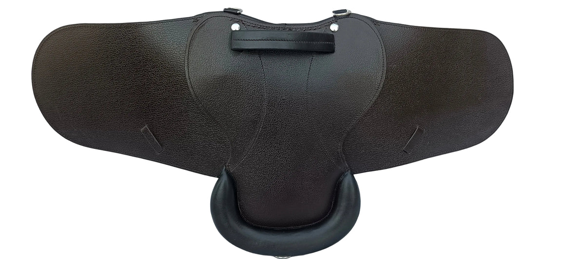 Leather Halfgrain Saddle Brown
