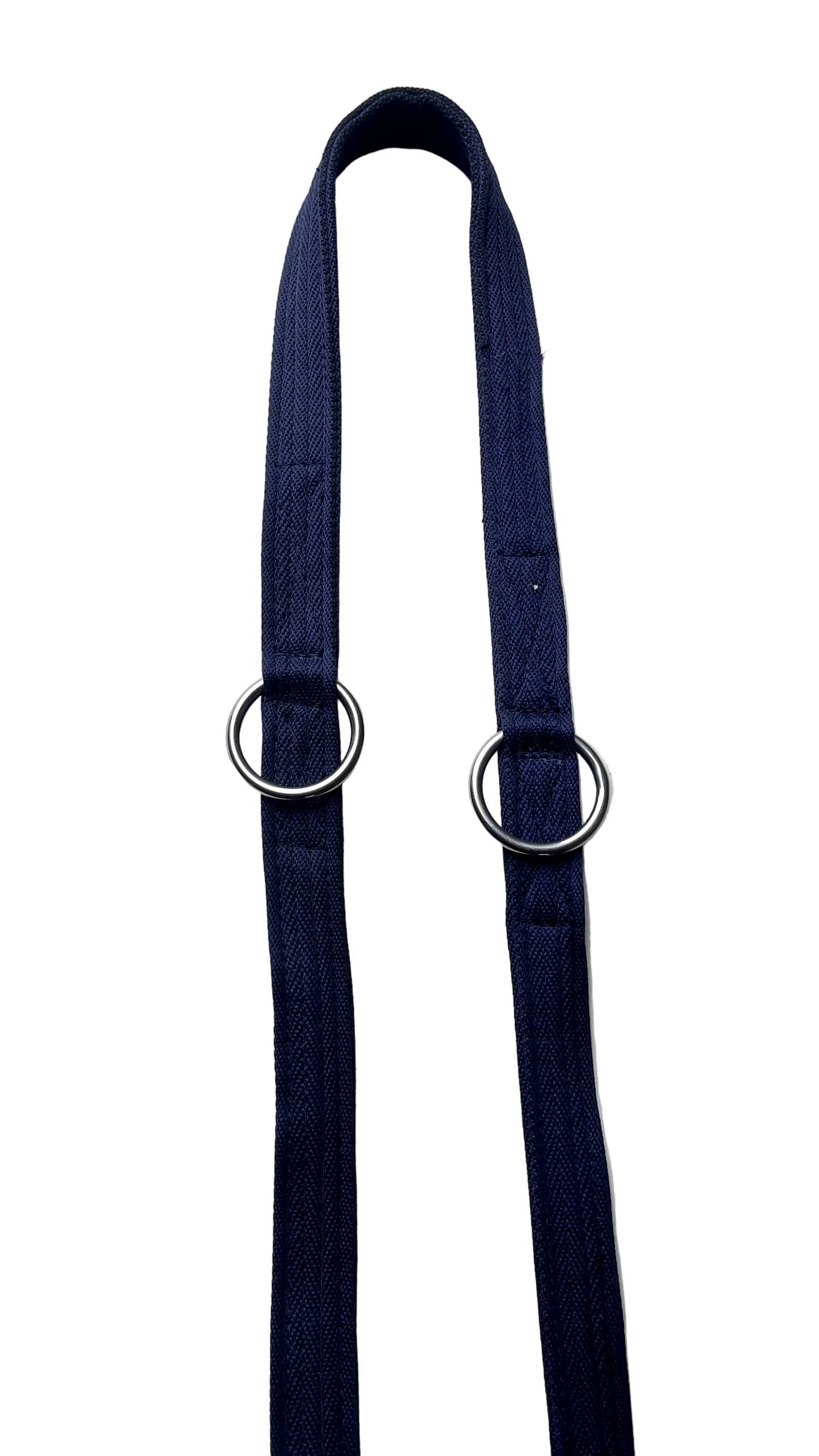 Nylon Dog Training Lead 1 Inch Heavy Duty Police Style Blue