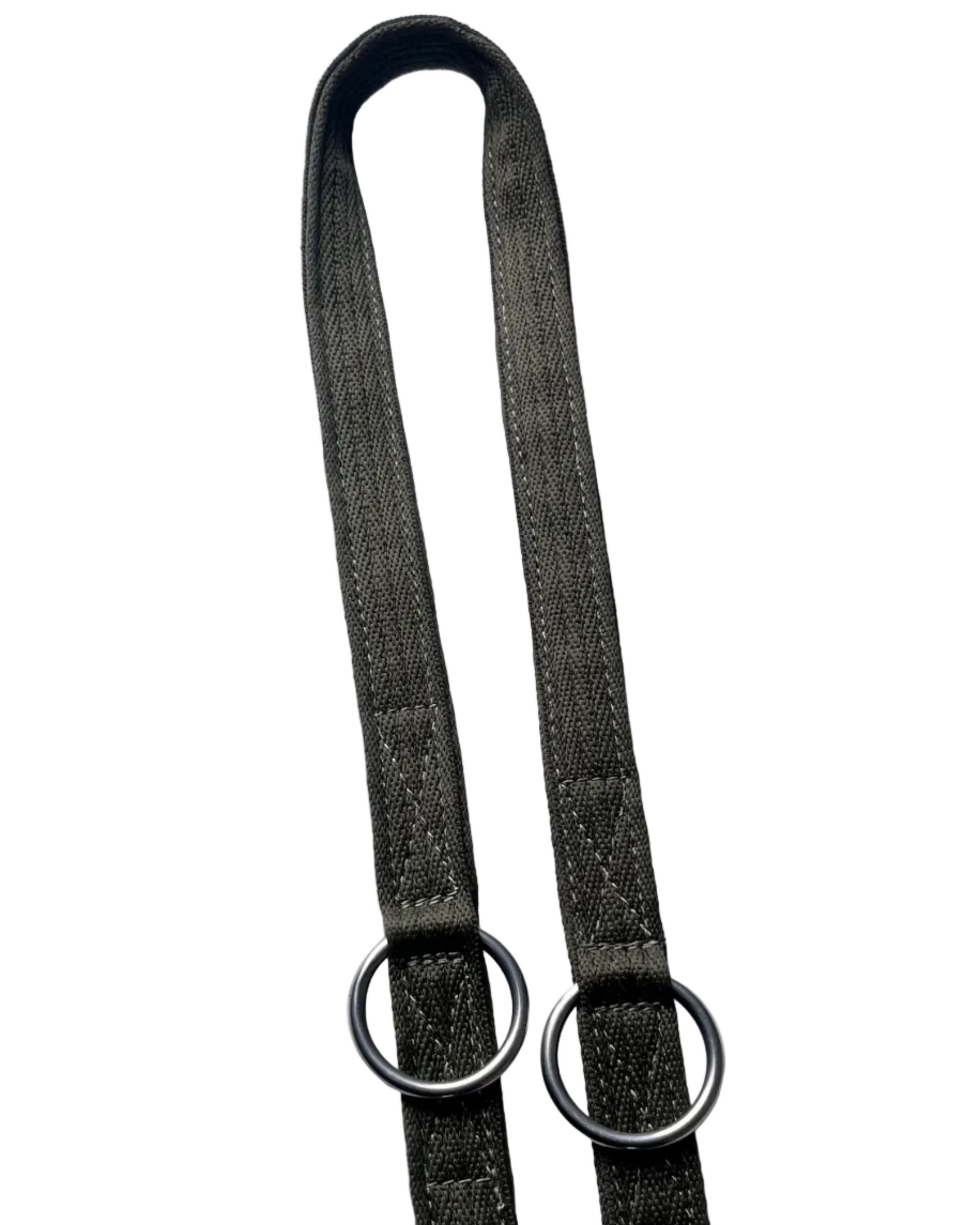 Nylon Dog Training Lead 1 Inch Heavy Duty Police Style Green