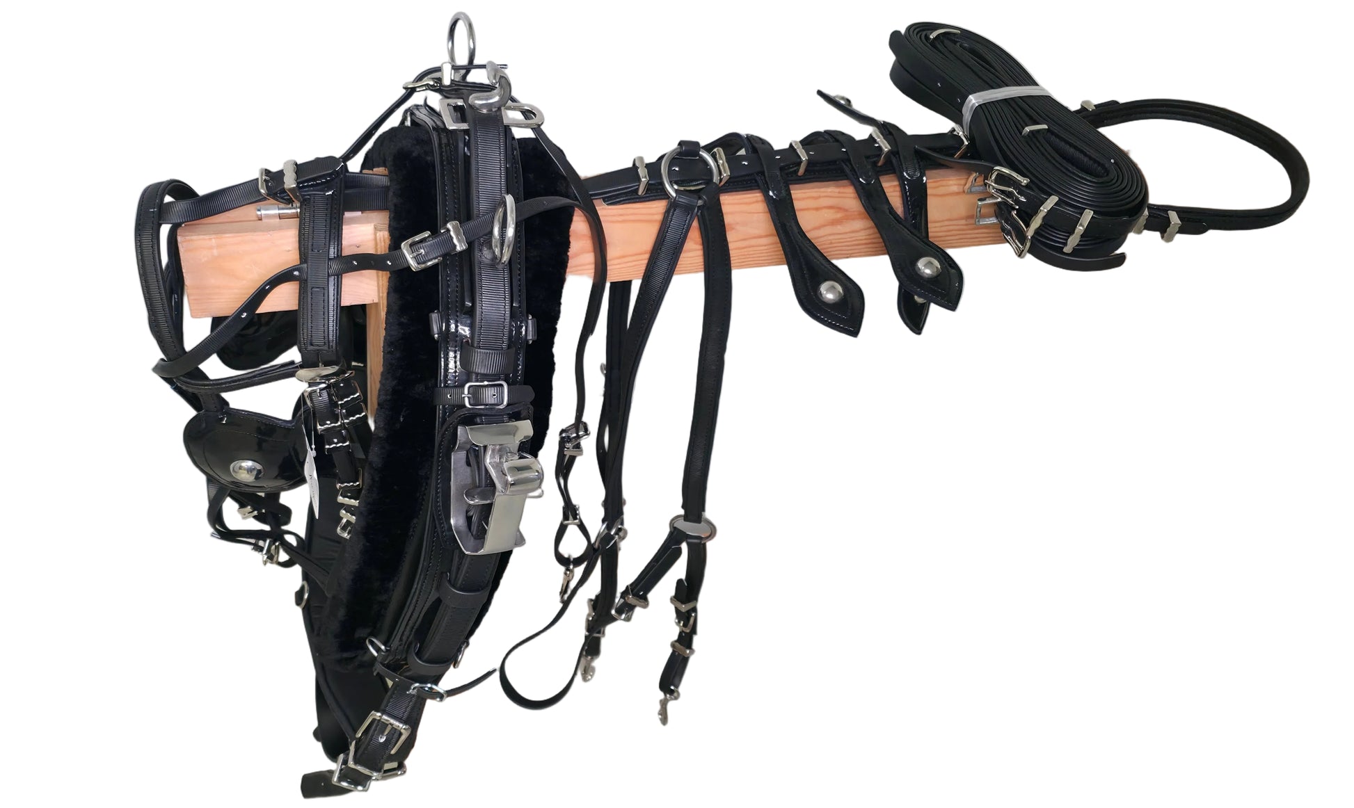 Quick Hitch Trotting Horse Harness BlackQuick Hitch Trotting Horse Harness Black