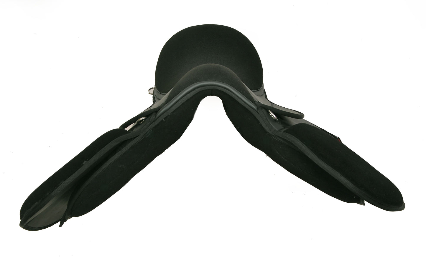 Synthetic Leather GP Halflinger Saddle Black Suede Seat Premium Quality