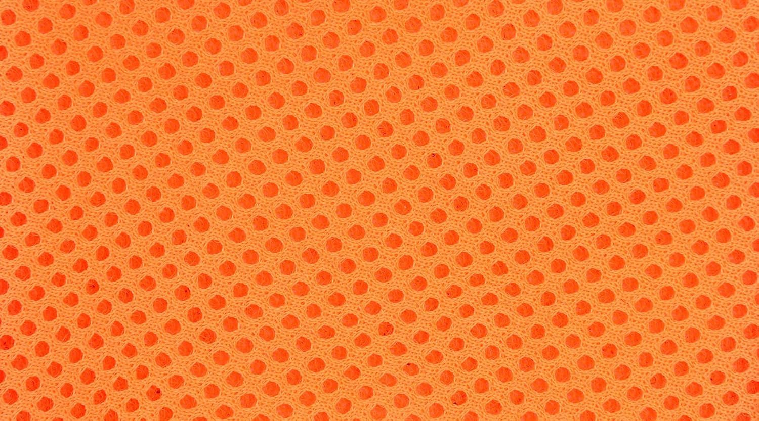 Synthetic Leather Freemax Treeless Horse Saddle Orange 15" Lightweight Adjustable Soft Suede Design