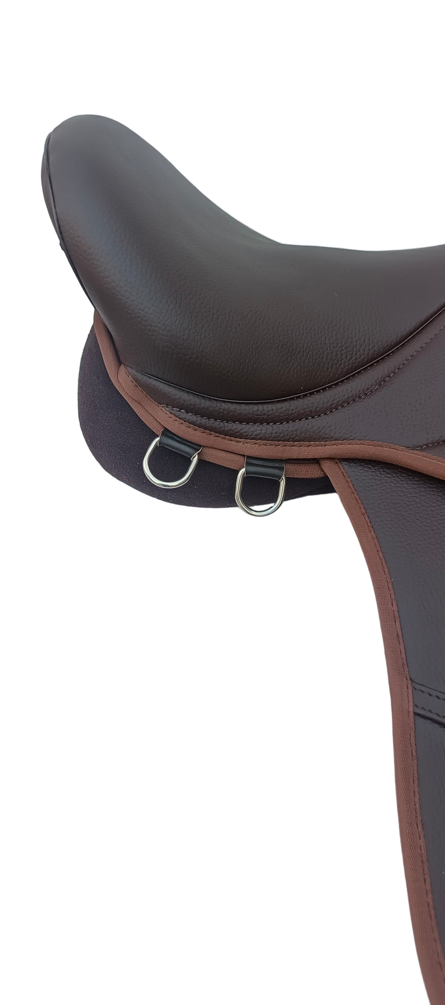 Synthetic Leather Horse Saddle Brown General Purpose