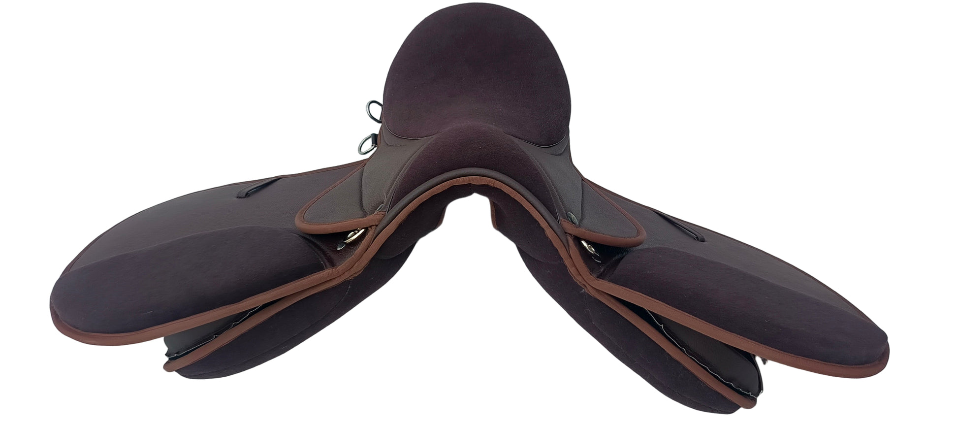 Synthetic Leather Horse saddle Brown Suede seat general purpose