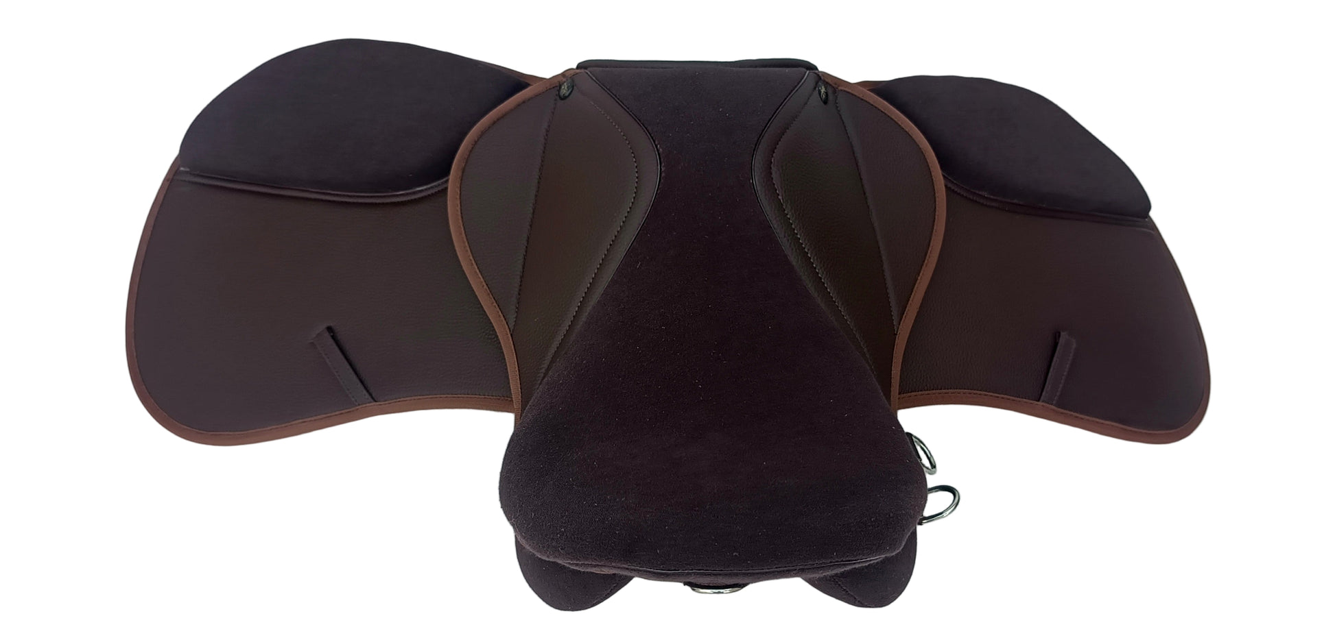 Synthetic Leather Horse saddle Brown Suede seat general purpose