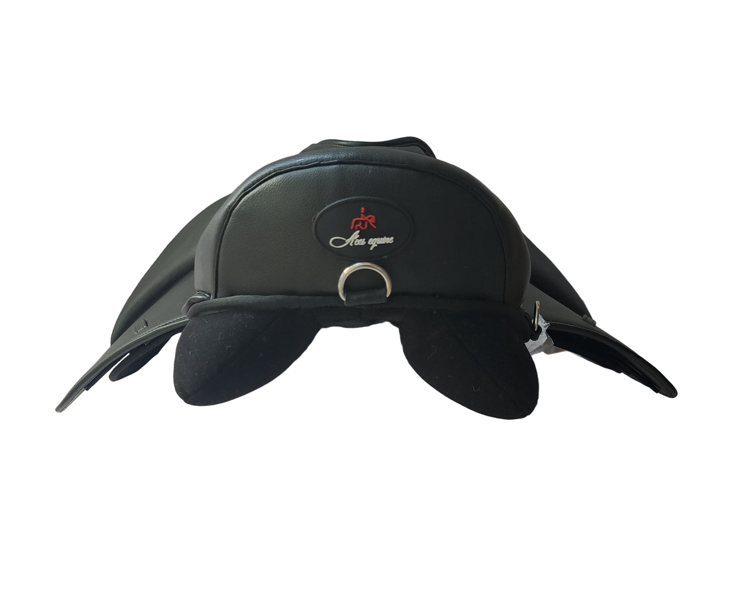 Synthetic Leather Self Adjusting All Purpose Saddle with Changeable Gullet Black size 14 15 16 and 17