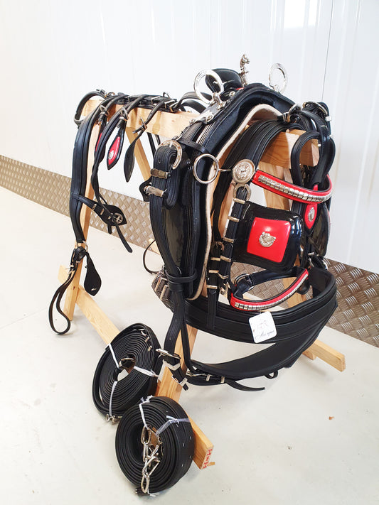 Trade Breaching Harness set Black and Red