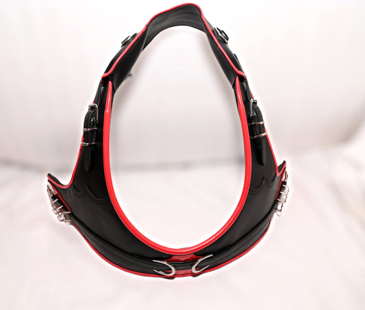 Soft Padded Brollar Black and Red